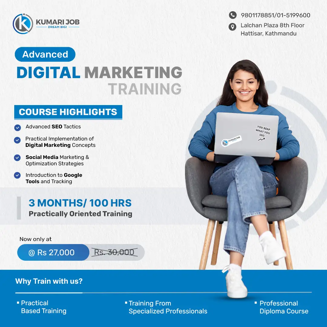 Advanced Digital Marketing Training in Nepal